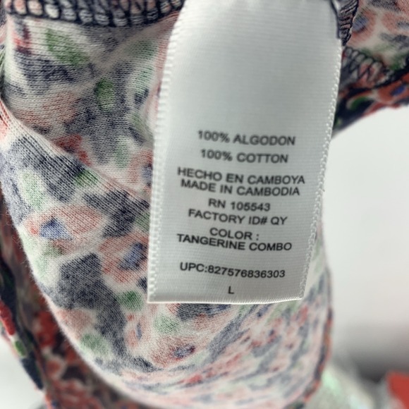 LOT Daisy  Fuentes My Favorite T Shirt Slim Fit  Long & Short Sleeve Large - Picture 4 of 16